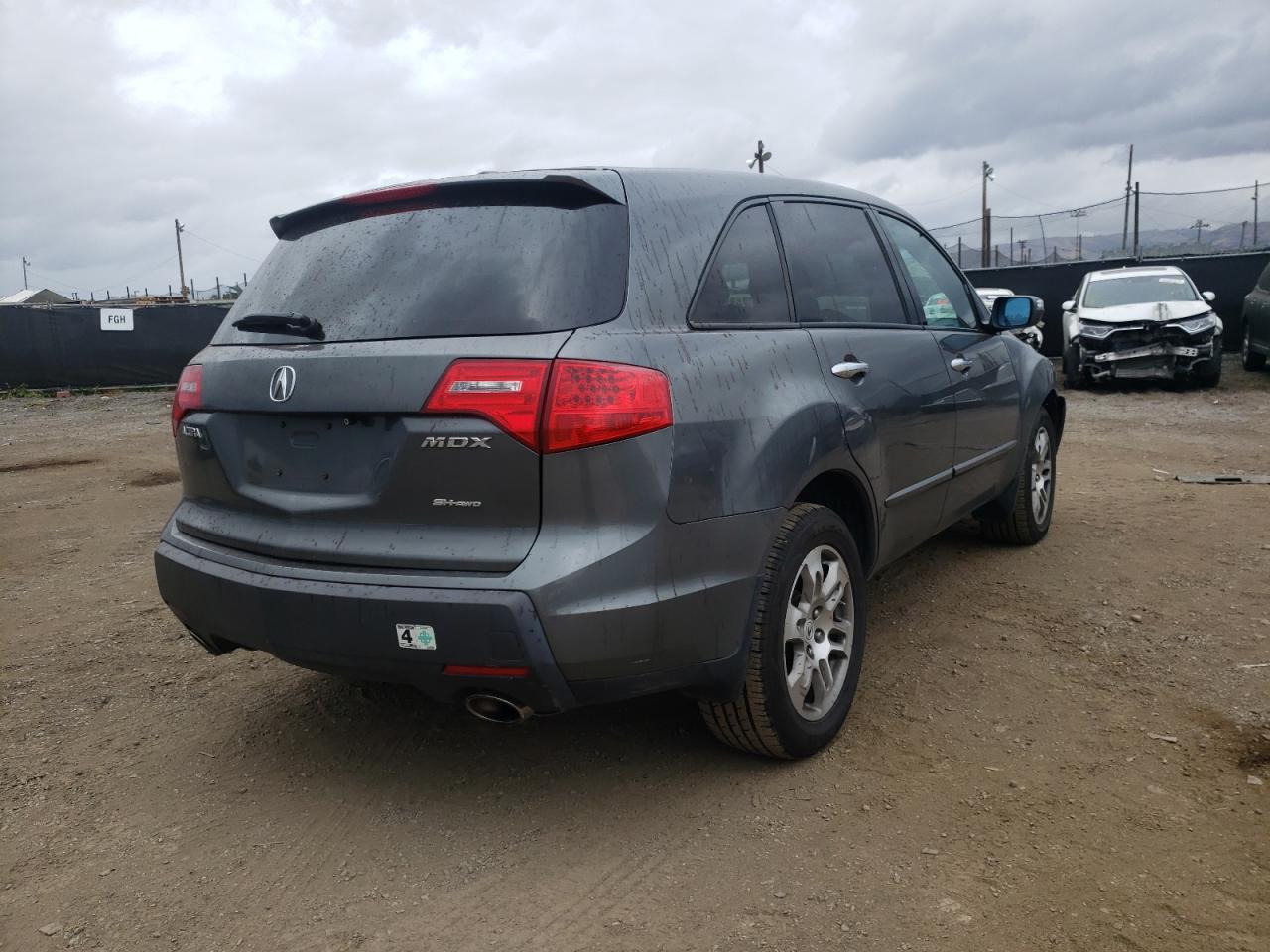 Photo 4 from auction – 2007 ACURA MDX with VIN 2HNYD282X7H527911