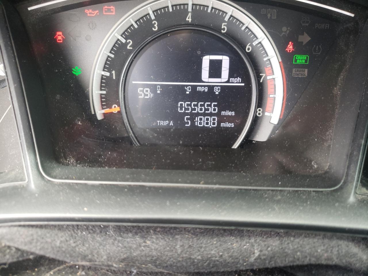 Photo 8 from auction – 2018 HONDA CIVIC LX with VIN 19XFC2E55JE011196