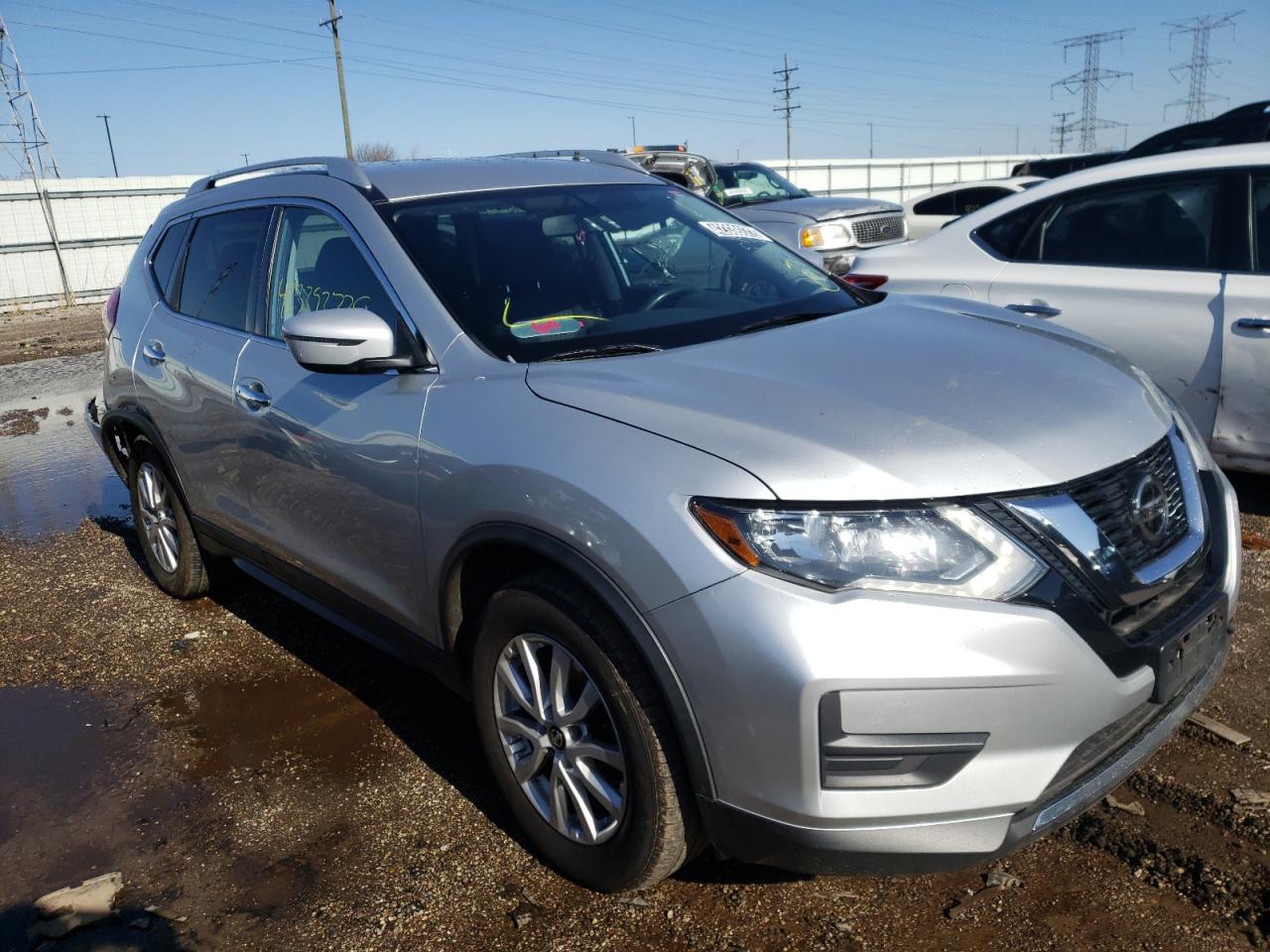 NISSAN ROGUE S 2018 with VIN KNMAT2MT2JP504893 - Photo from auction