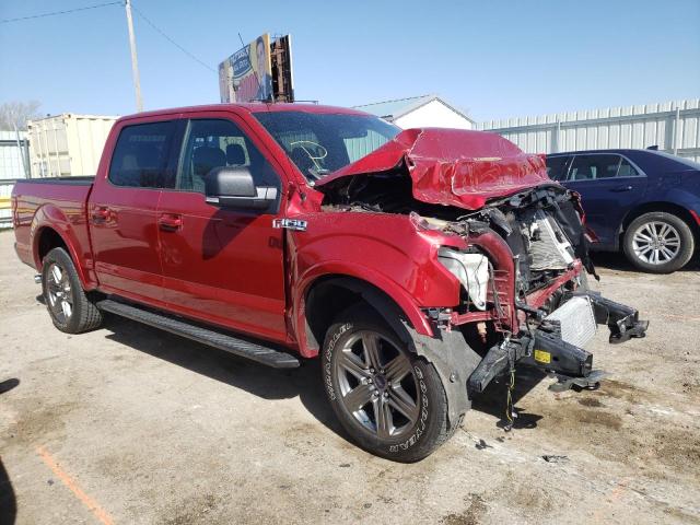 FORD F150 SUPER 2020 with VIN 1FTEW1E41LKD08549 - Photo from auction