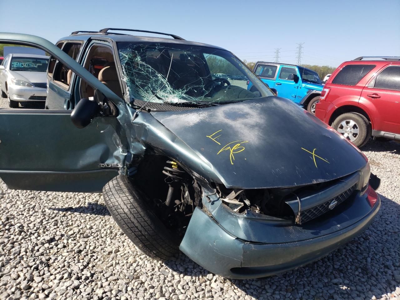 Photo 9 from auction – 1996 NISSAN QUEST XE with VIN 4N2DN11W1TD844974