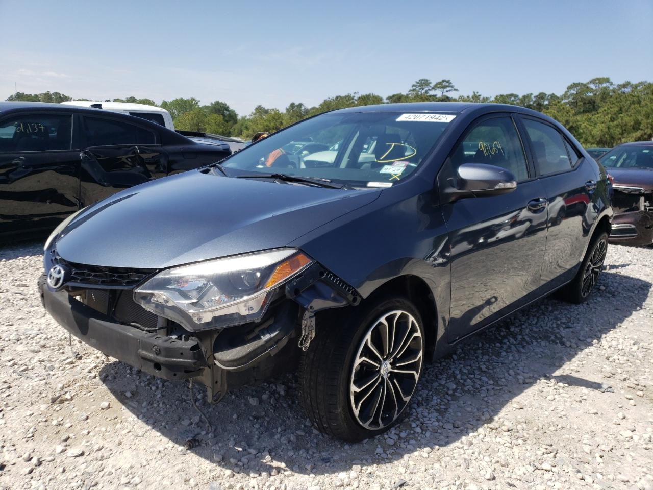 Photo 2 from auction – 2016 TOYOTA COROLLA L with VIN 5YFBURHE3GP541206