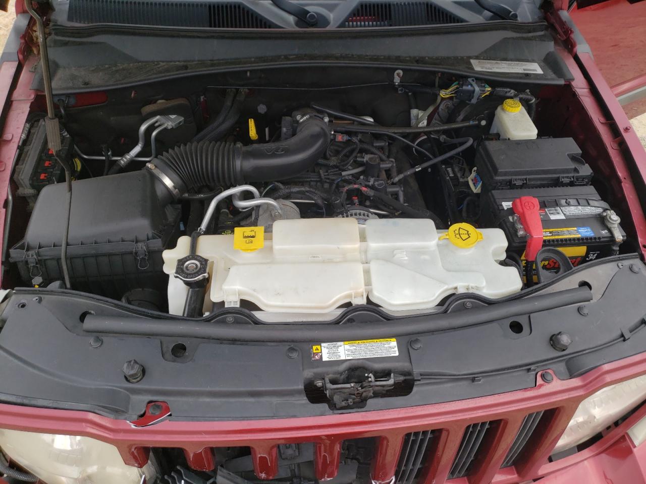 Photo 7 from auction – 2012 JEEP LIBERTY SP with VIN 1C4PJMAK3CW103532