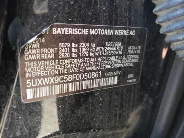 Photo 10 from auction – 2015 BMW X3 XDRIVE2 with VIN 5UXWX9C58F0D50861
