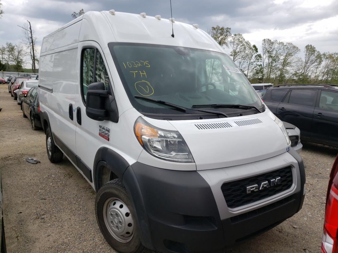 RAM PROMASTER 2020 with VIN 3C6TRVBG8LE103275 - Photo from auction