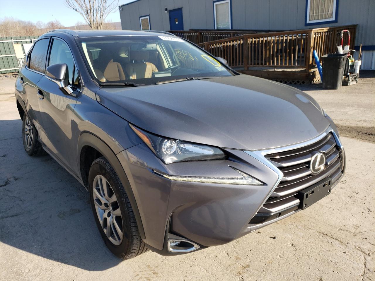 LEXUS NX 200T BA 2016 with VIN JTJBARBZ4G2063393 - Photo from auction