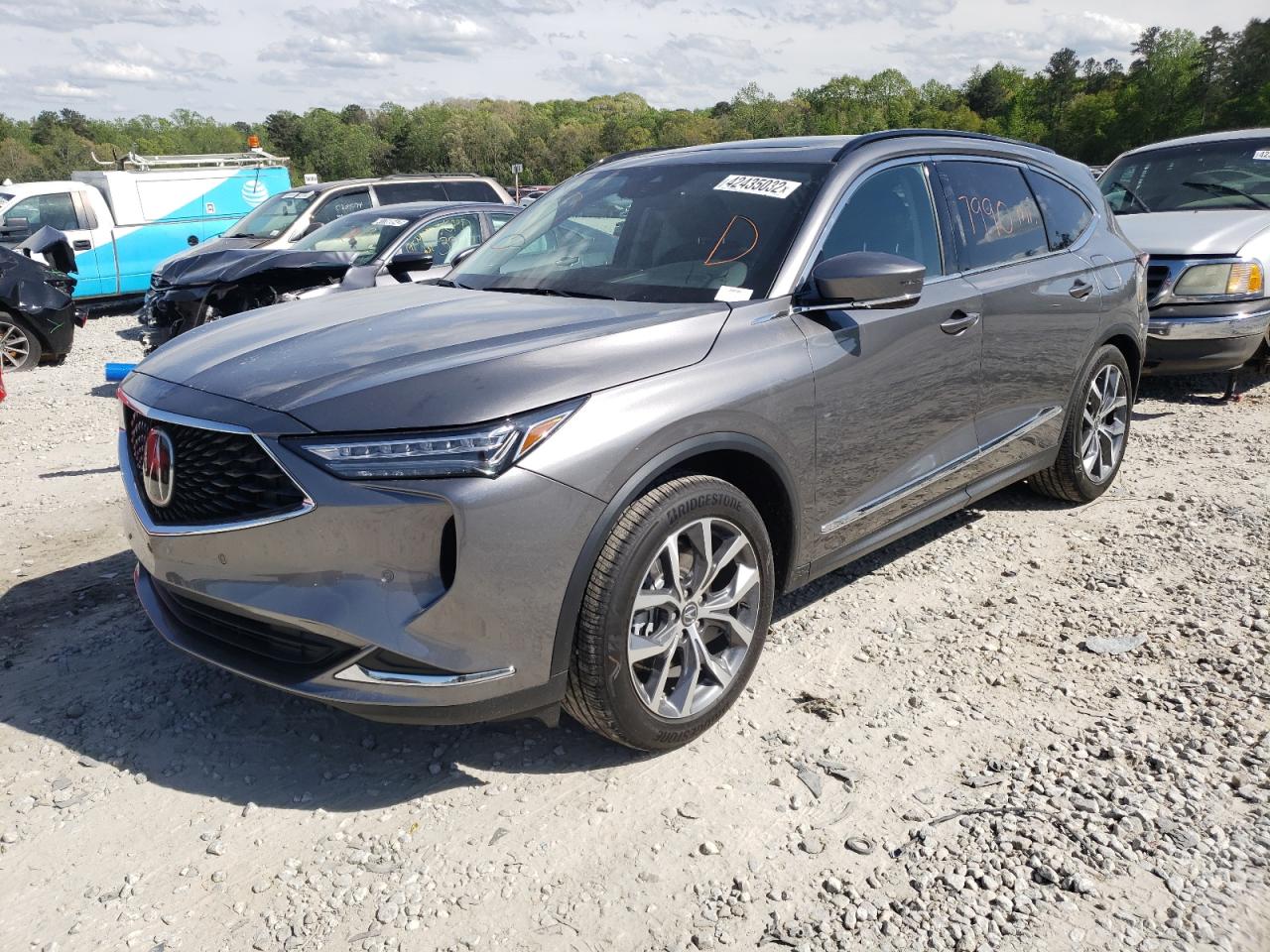 Photo 2 from auction – 2022 ACURA MDX with VIN 5J8YD9H43NL005512