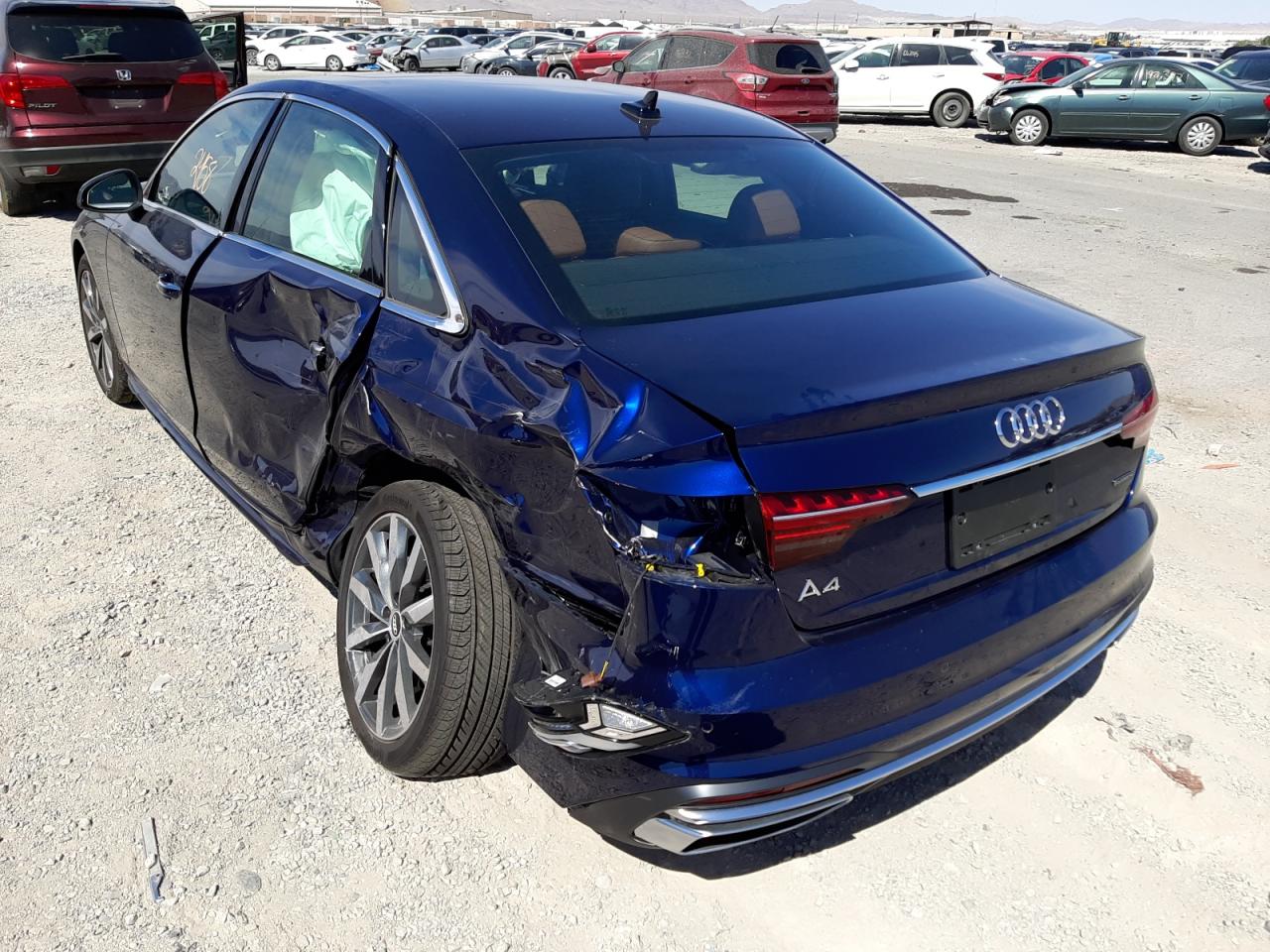 Photo 3 from auction – 2022 AUDI A4 PREMIUM with VIN WAUABAF44NN003697