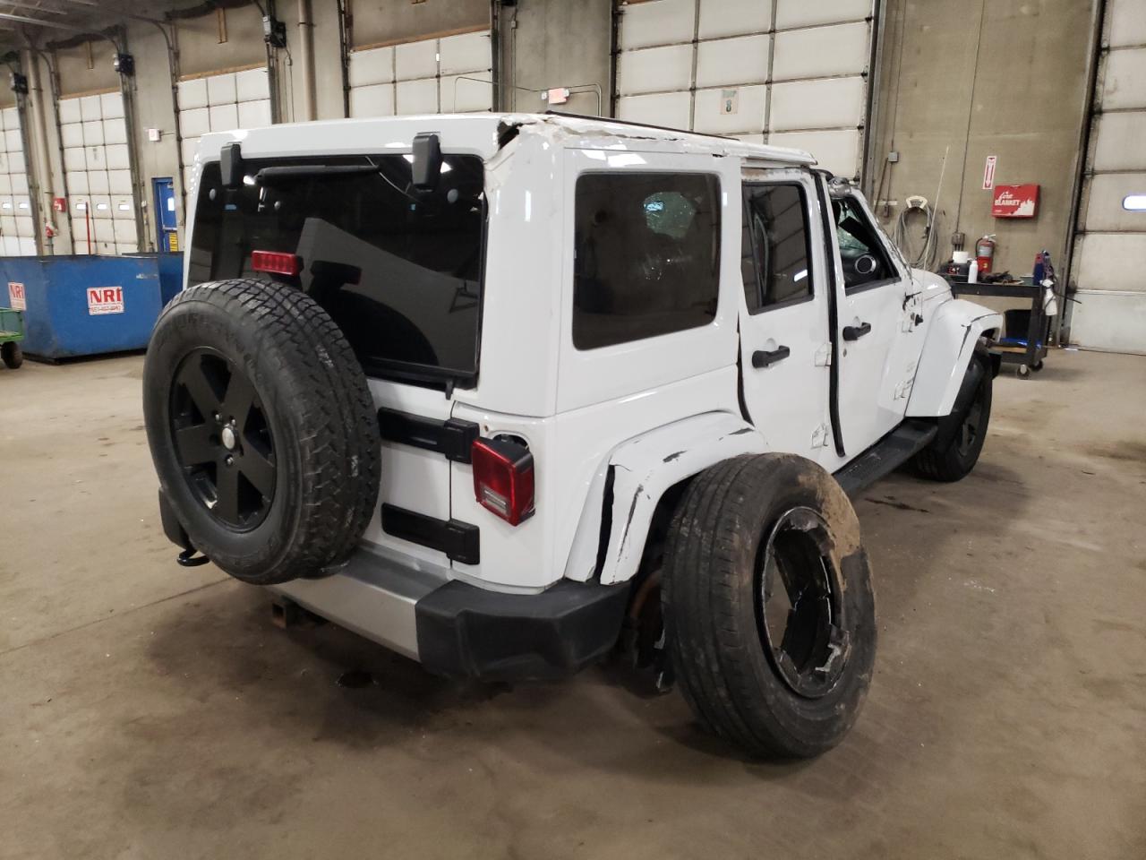 Photo 4 from auction – 2012 JEEP WRANGLER U with VIN 1C4BJWEG0CL196099