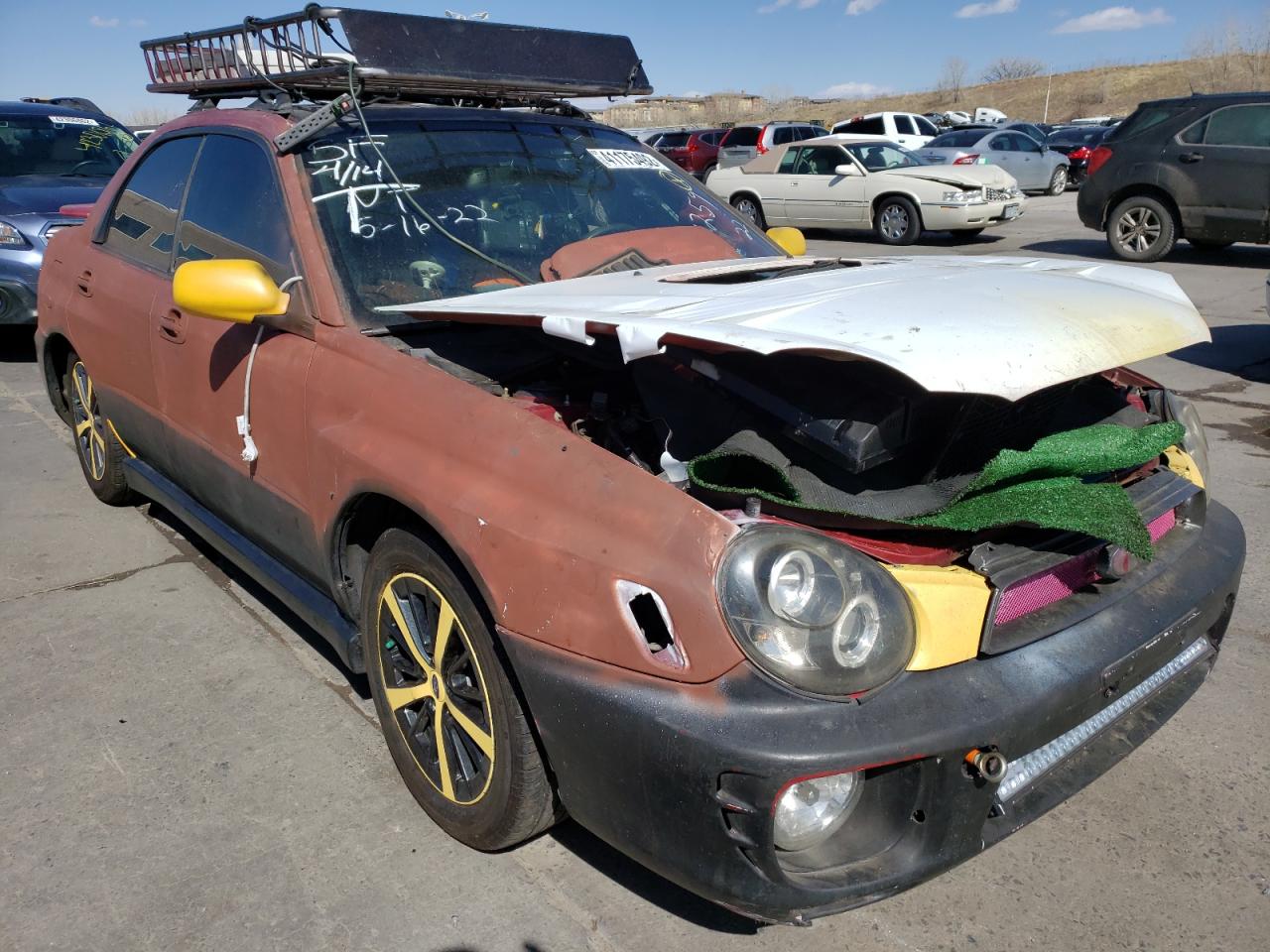 SUBARU IMPREZA WR 2002 with VIN JF1GD29652G528672 - Photo from auction
