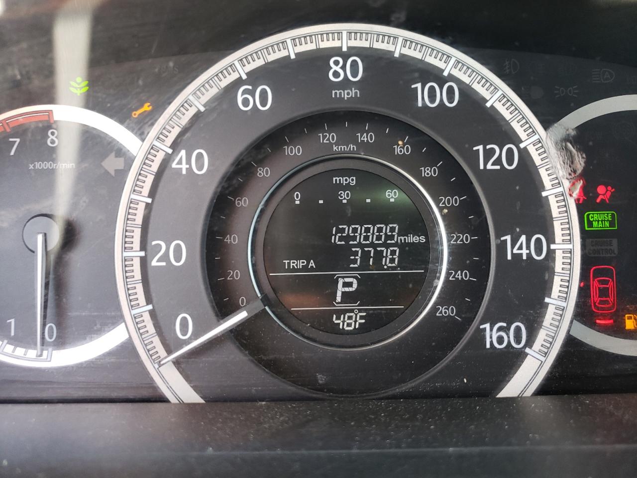 Photo 8 from auction – 2014 HONDA ACCORD LX with VIN 1HGCR2F32EA134804