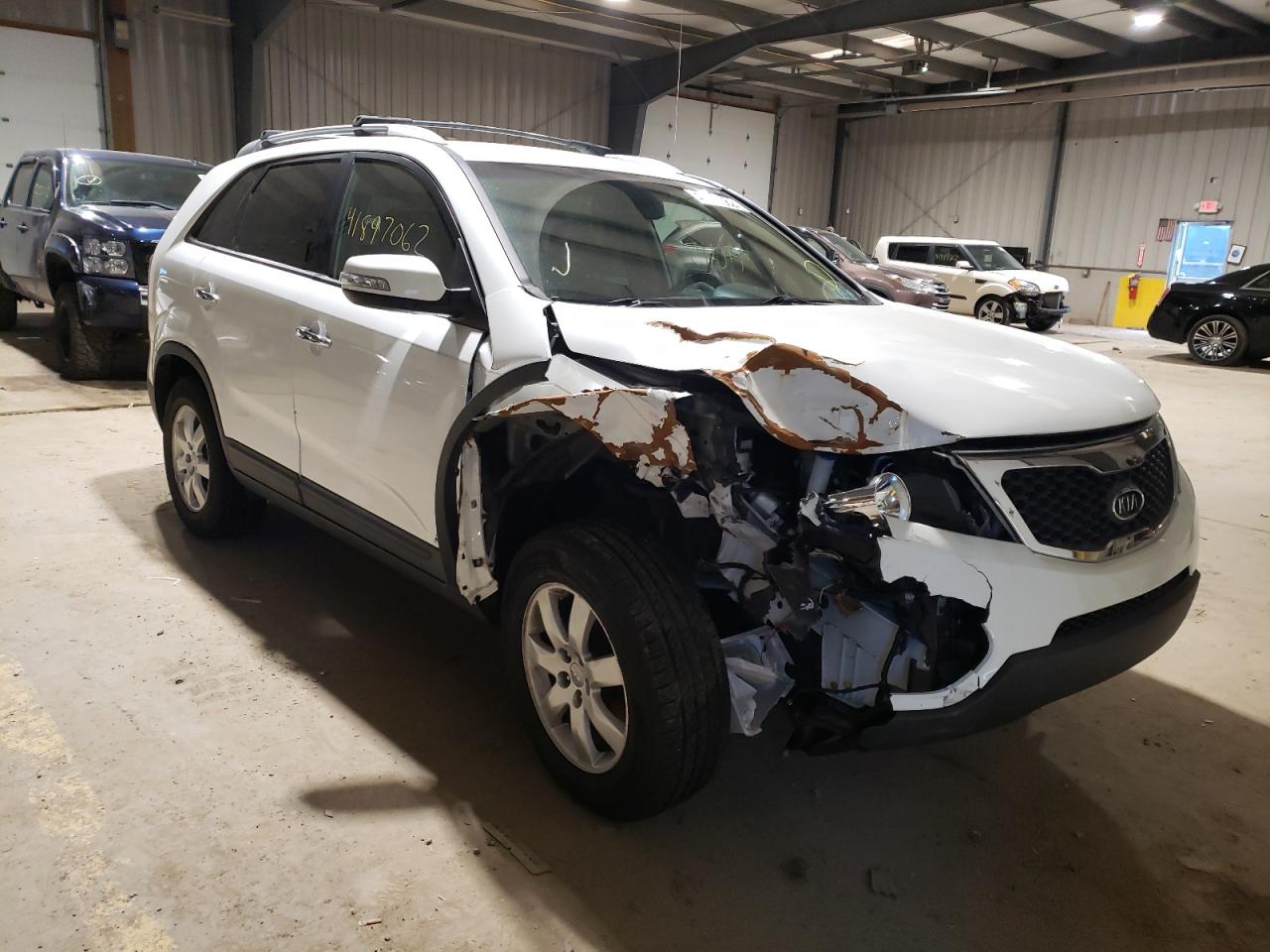 KIA SORENTO BA 2012 with VIN 5XYKTCA68CG269320 - Photo from auction
