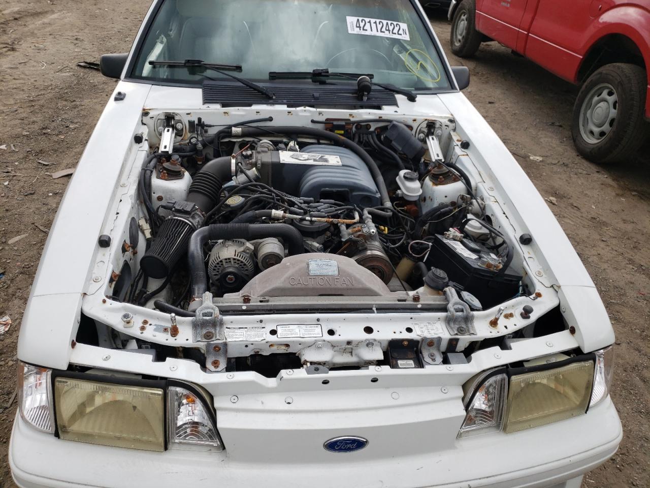 Photo 7 from auction – 1990 FORD MUSTANG GT with VIN 1FACP42E9LF186167