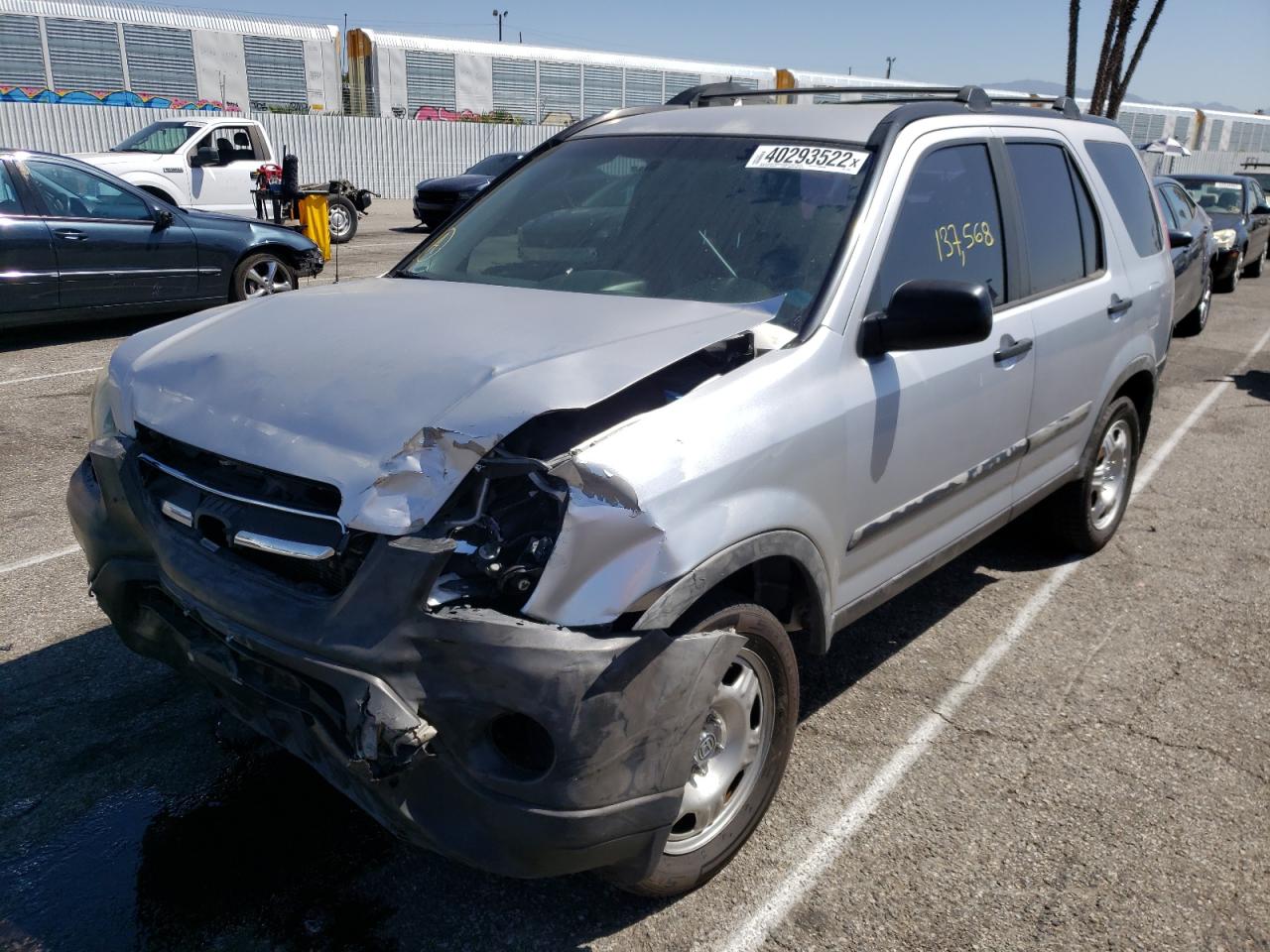 Photo 2 from auction – 2006 HONDA CR-V LX with VIN JHLRD68516C012053