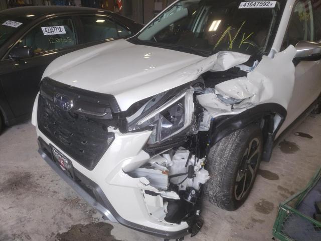 Photo 10 from auction – 2022 SUBARU FORESTER T with VIN JF2SKARC6NH425674