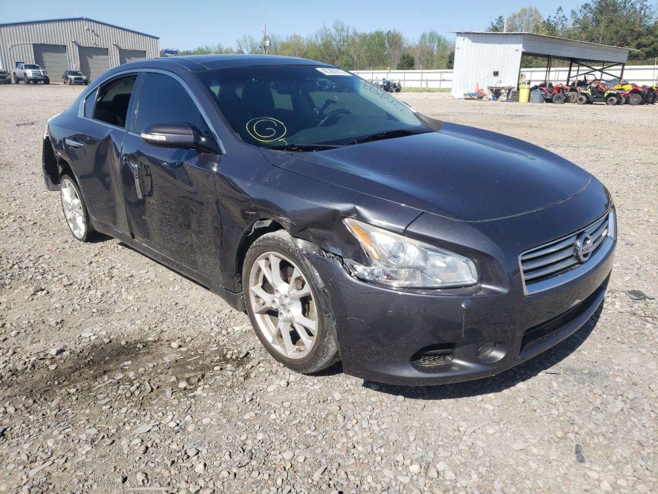 NISSAN MAXIMA S 2013 with VIN 1N4AA5AP2DC847123 - Photo from auction