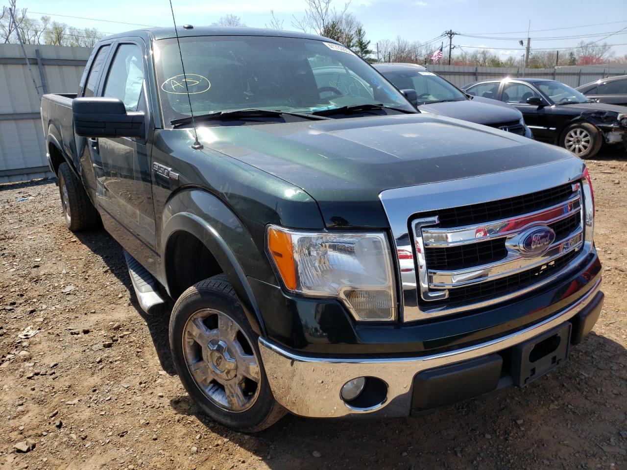 FORD F150 SUPER 2013 with VIN 1FTFX1EF5DFC67243 - Photo from auction