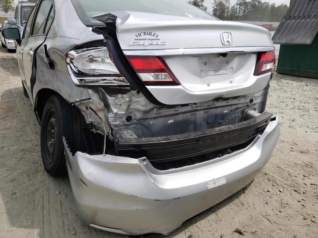 Photo 9 from auction – 2015 HONDA CIVIC LX with VIN 19XFB2F57FE036626
