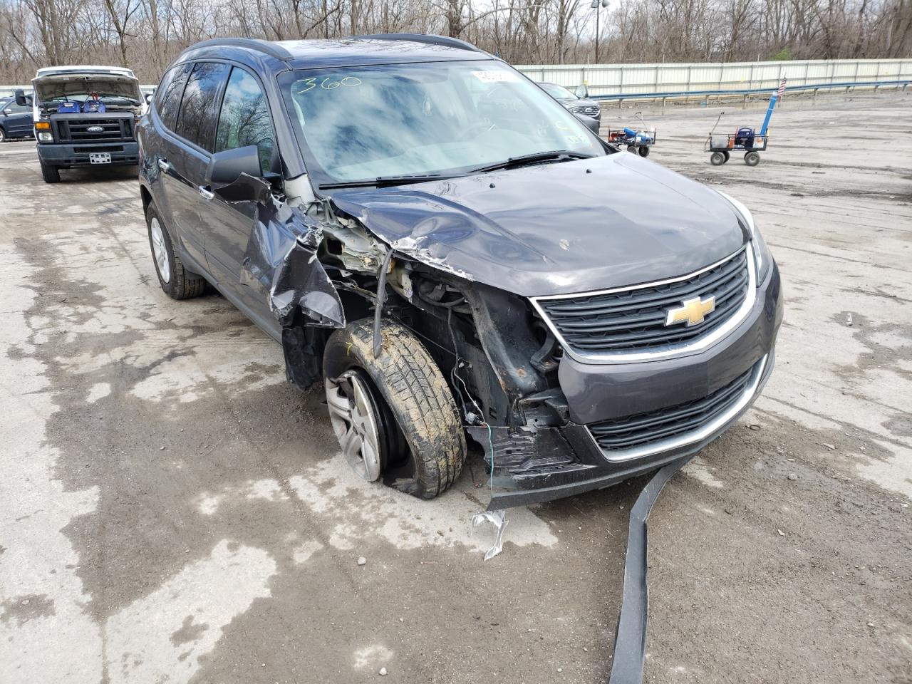 CHEVROLET TRAVERSE L 2017 with VIN 1GNKRFEDXHJ173955 - Photo from auction