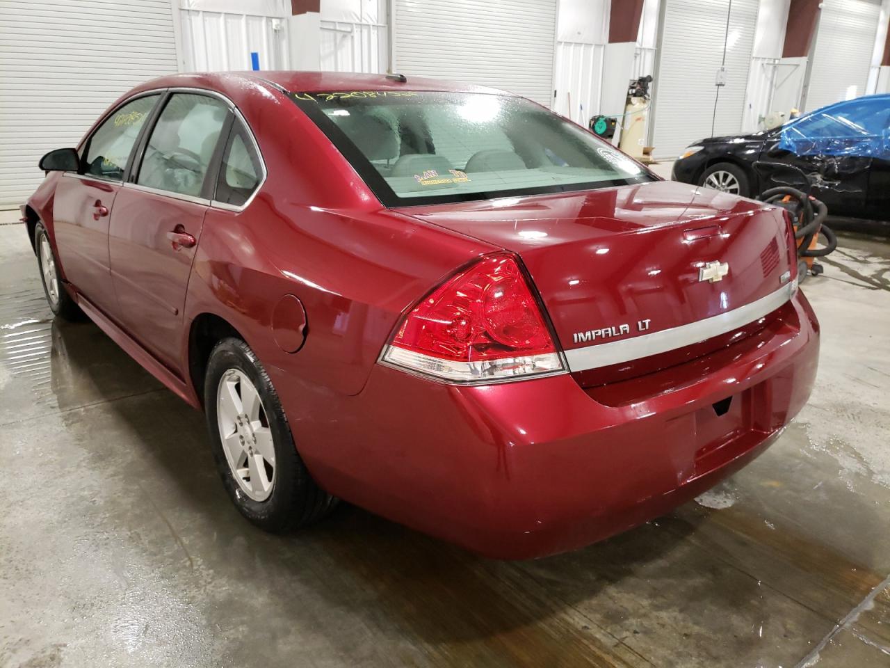 Photo 3 from auction – 2010 CHEVROLET IMPALA LT with VIN 2G1WB5EKXA1104070