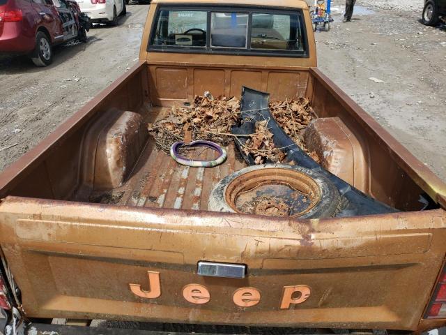 Photo 6 from auction – 1986 JEEP COMANCHE X with VIN 1JTWE6579GT060760
