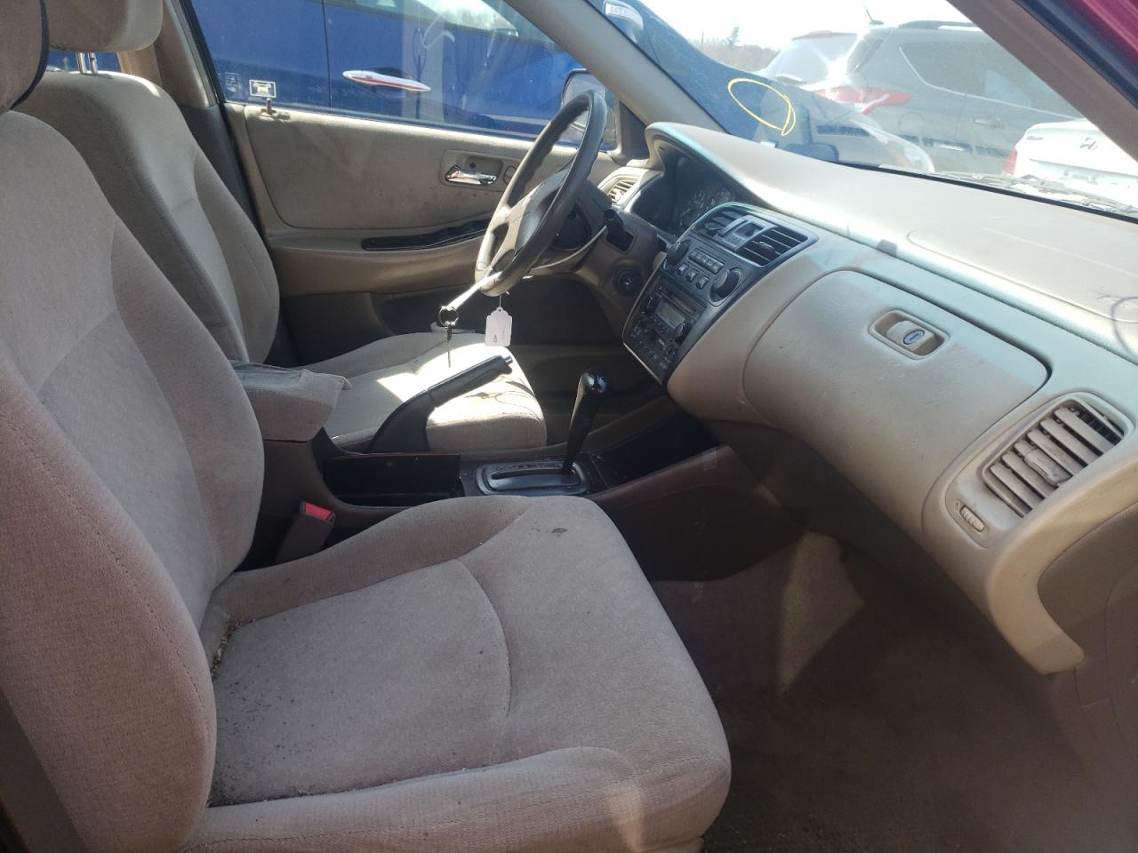 Photo 20 from auction – 2002 HONDA ACCORD EX with VIN JHMCG66802C028082