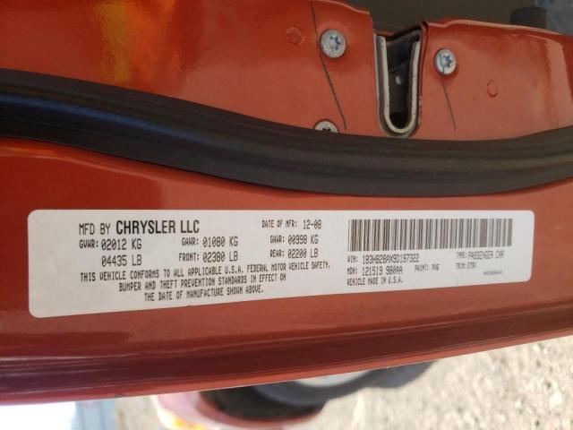 Photo 10 from auction – 2009 DODGE CALIBER SE with VIN 1B3HB28AX9D197322