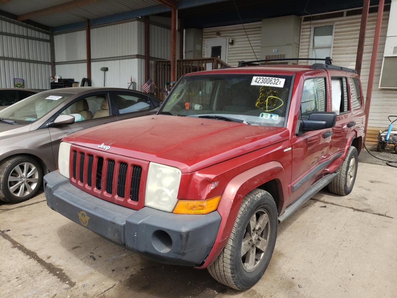 Photo 2 from auction – 2006 JEEP COMMANDER with VIN 1J8HG48KX6C149768