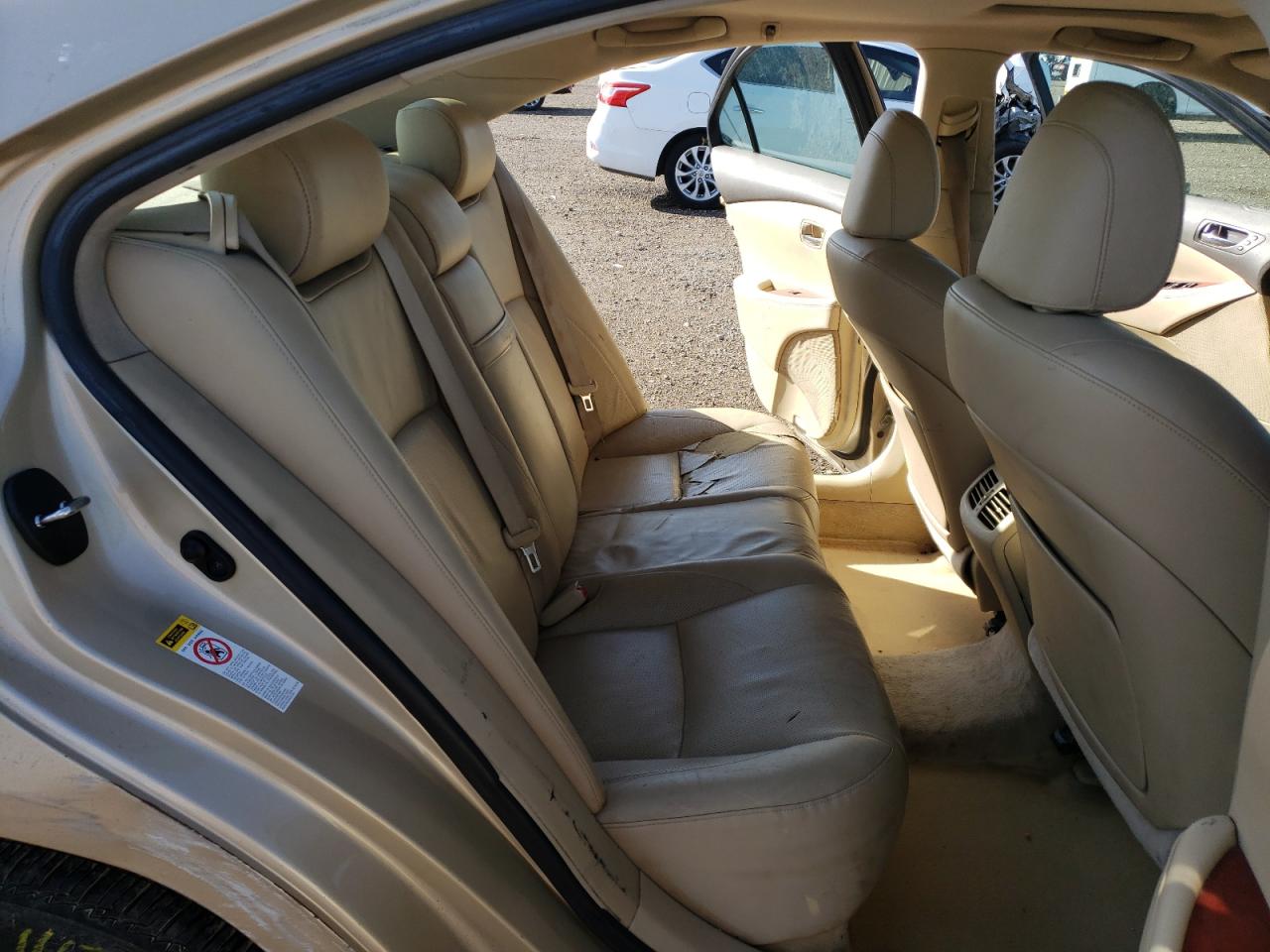 Photo 6 from auction – 2007 LEXUS ES 350 with VIN JTHBJ46G172079063