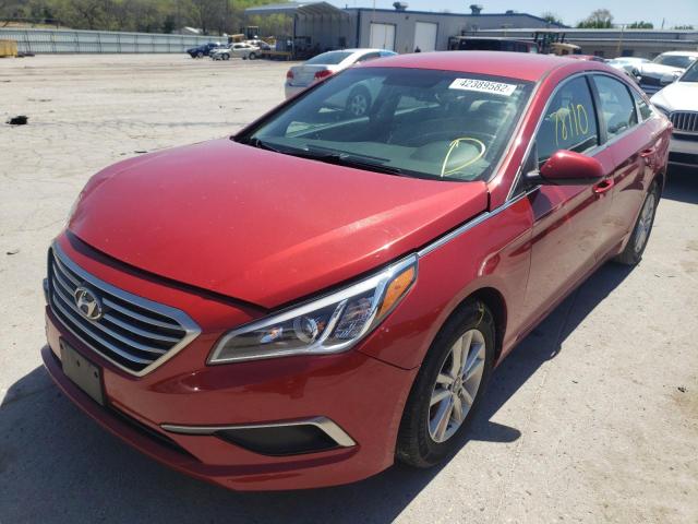 Photo 2 from auction – 2017 HYUNDAI SONATA with VIN 5NPE24AF2HH575631