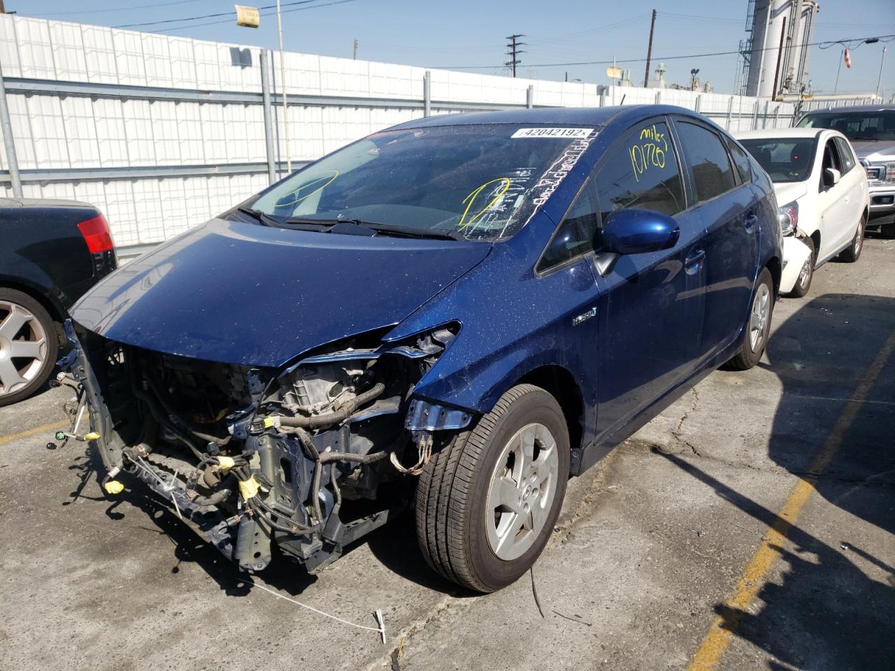 Photo 2 from auction – 2010 TOYOTA PRIUS with VIN JTDKN3DU7A0160015