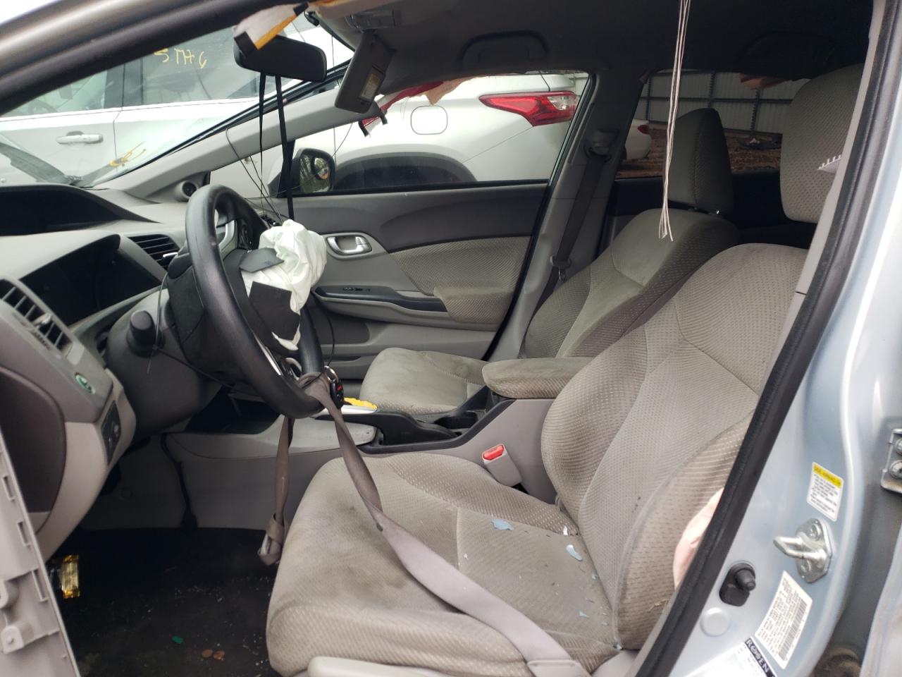 Photo 5 from auction – 2012 HONDA CIVIC HYBR with VIN JHMFB4F20CS009485