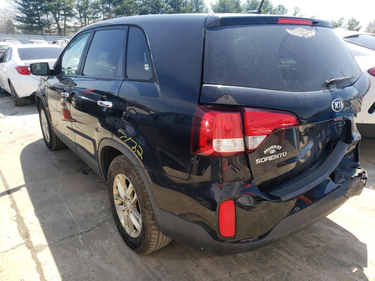 Photo 3 from auction – 2014 KIA SORENTO LX with VIN 5XYKTCA62EG509285