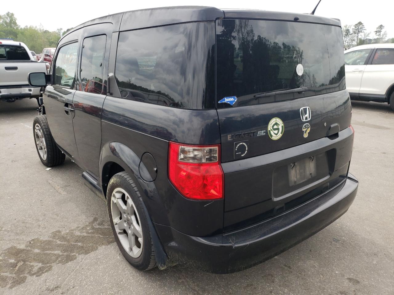 Photo 3 from auction – 2007 HONDA ELEMENT SC with VIN 5J6YH18907L015279