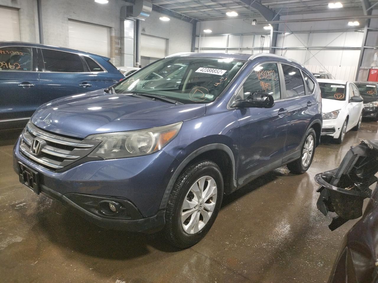 Photo 2 from auction – 2012 HONDA CR-V EXL with VIN 5J6RM4H73CL014976