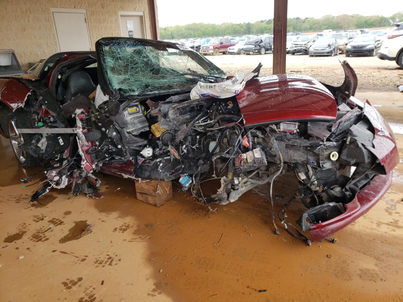 Photo 9 from auction – 2007 CHEVROLET CORVETTE with VIN 1G1YY25U775132441