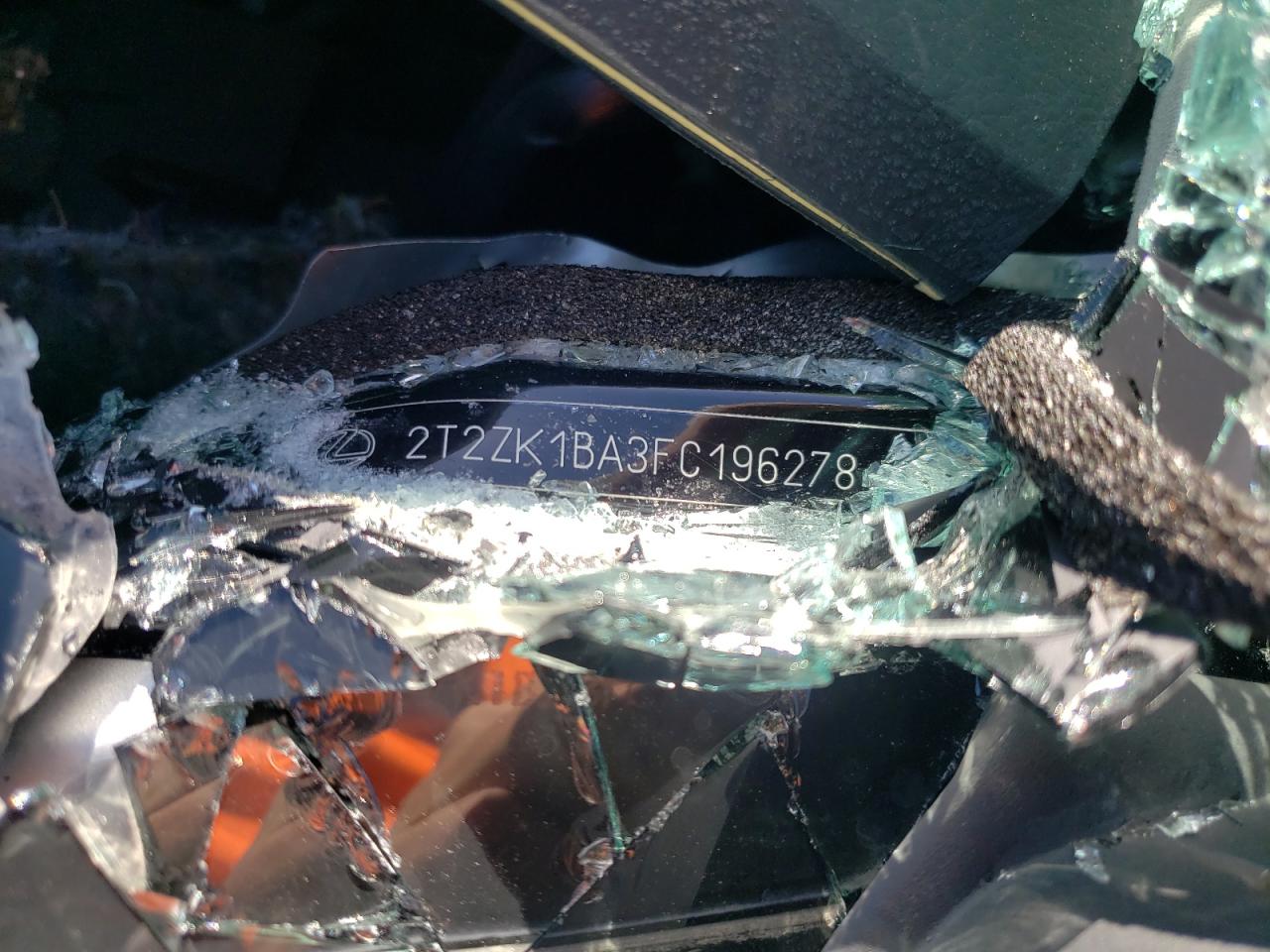 Photo 10 from auction – 2015 LEXUS RX 350 with VIN 2T2ZK1BA3FC196278