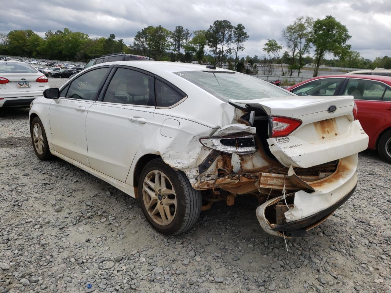 Photo 3 from auction – 2016 FORD FUSION SE with VIN 3FA6P0HD9GR403388