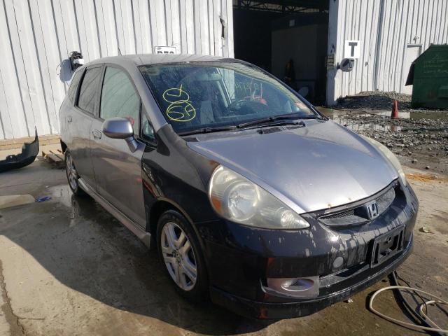 HONDA FIT S 2007 with VIN JHMGD38637S025372 - Photo from auction