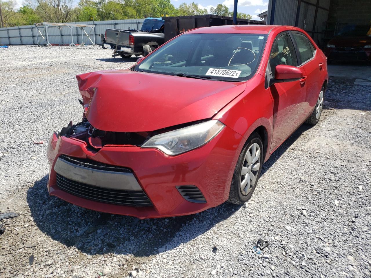Photo 2 from auction – 2015 TOYOTA COROLLA L with VIN 2T1BURHE3FC329890