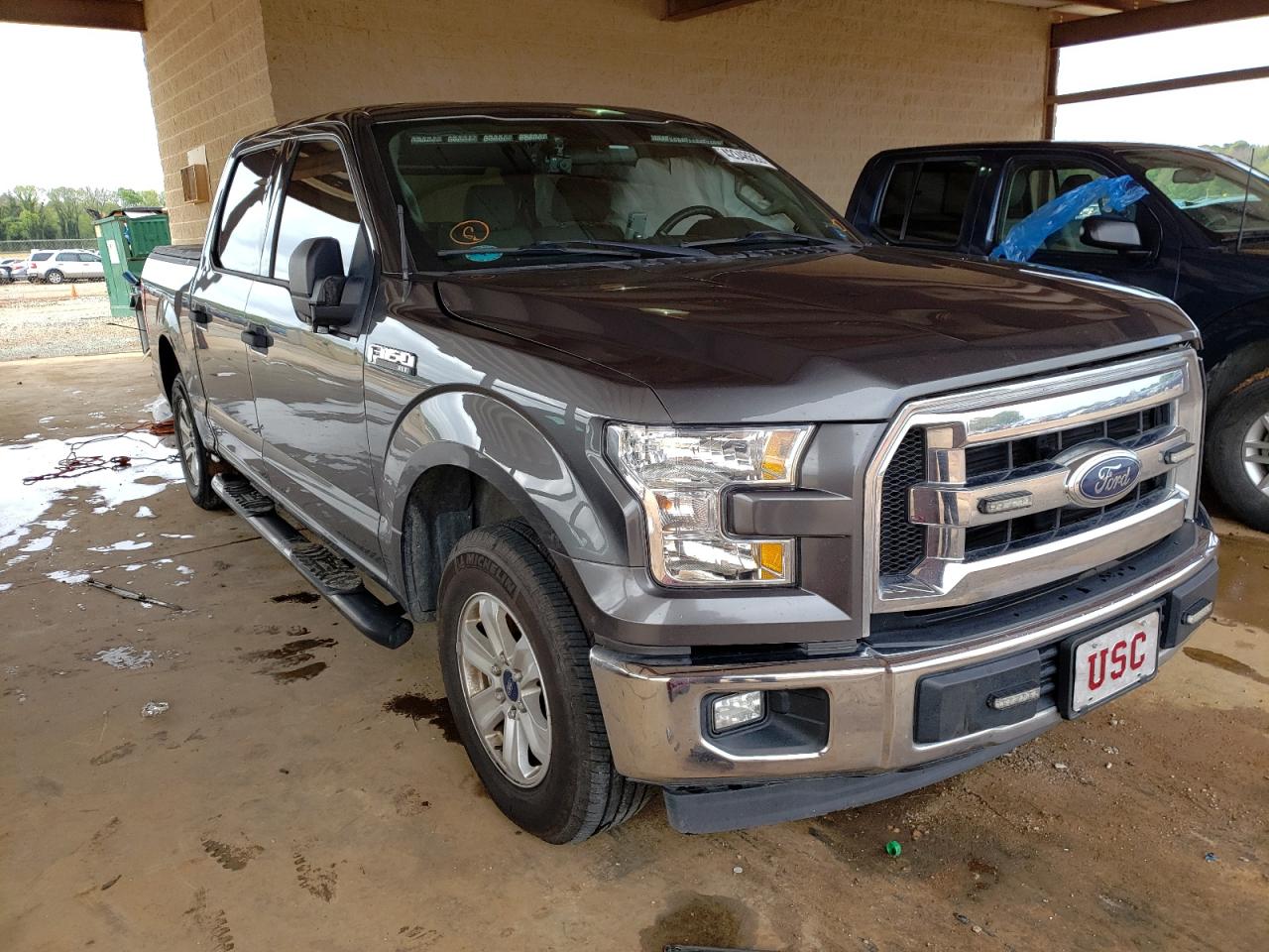 FORD F150 SUPER 2017 with VIN 1FTEW1C87HFB98306 - Photo from auction