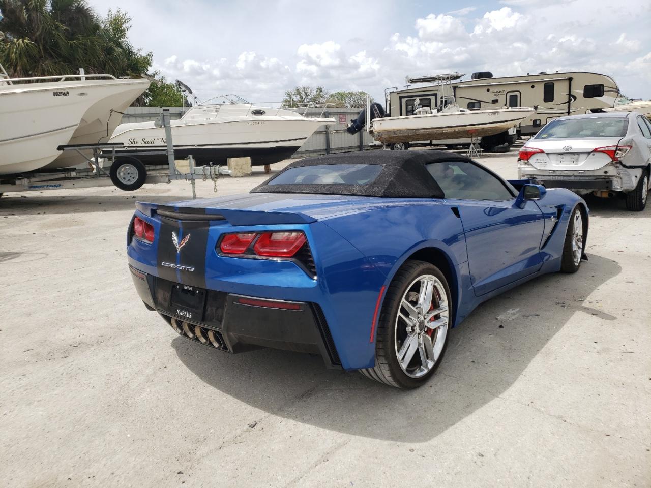 Photo 4 from auction – 2014 CHEVROLET CORVETTE S with VIN 1G1YM3D77E5121417