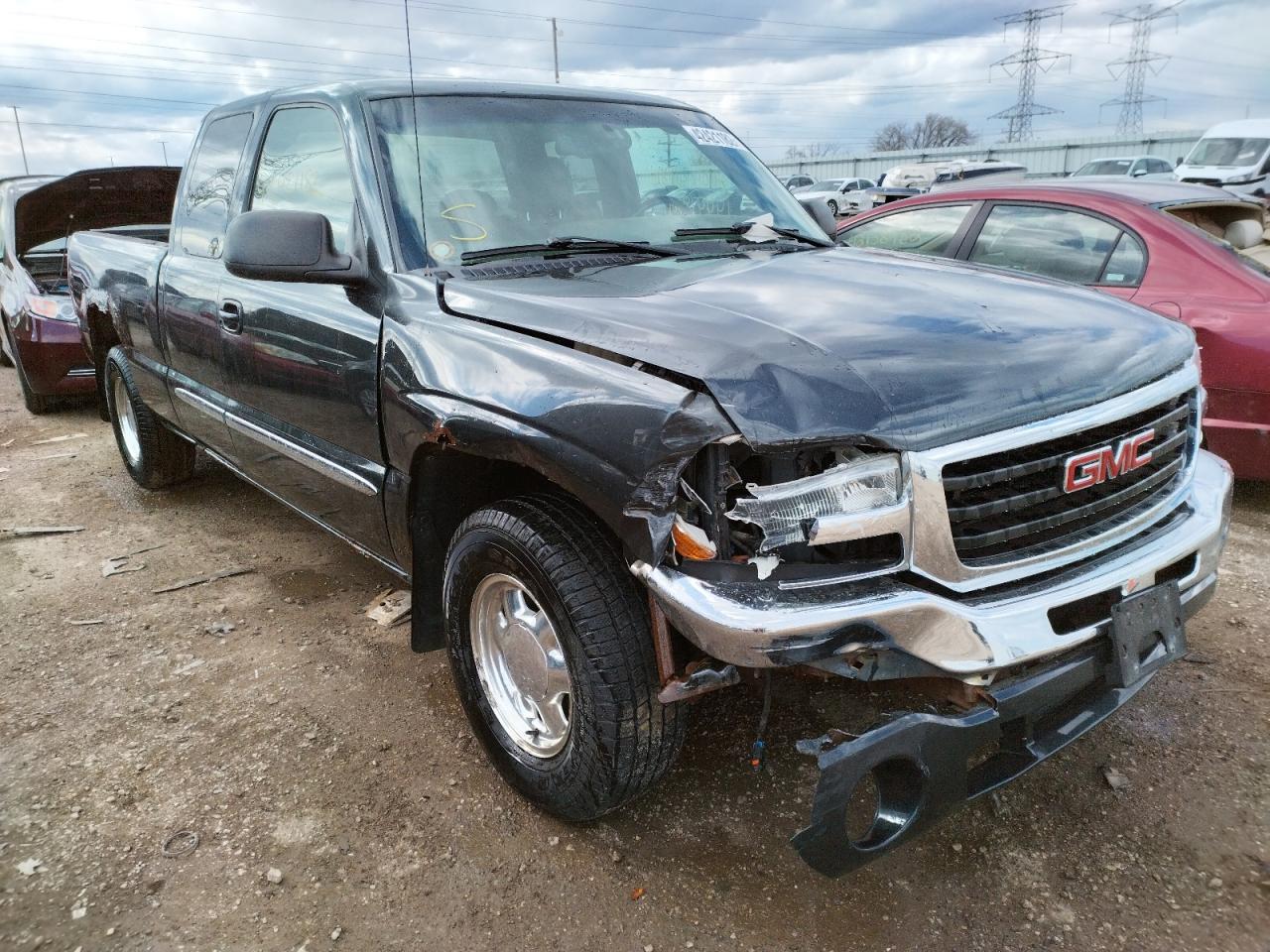 GMC NEW SIERRA 2003 with VIN 2GTEC19T931394784 - Photo from auction