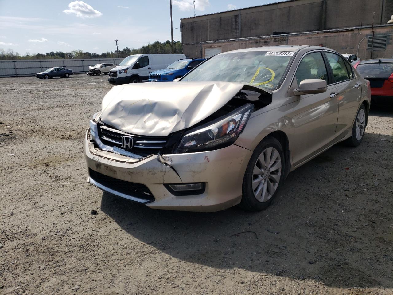 Photo 2 from auction – 2013 HONDA ACCORD EXL with VIN 1HGCR2F89DA212814