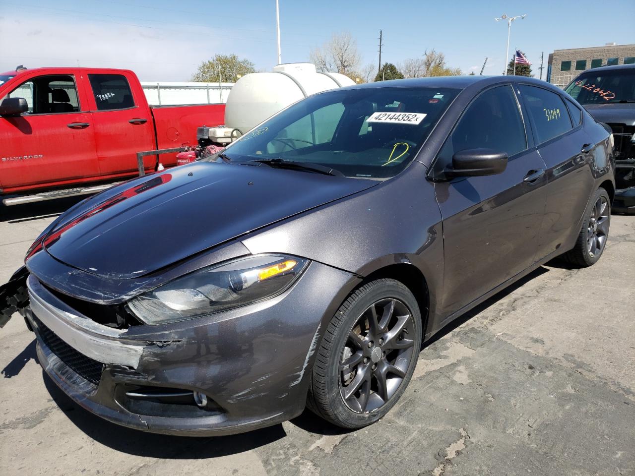Photo 2 from auction – 2016 DODGE DART SXT with VIN 1C3CDFBB1GD544243