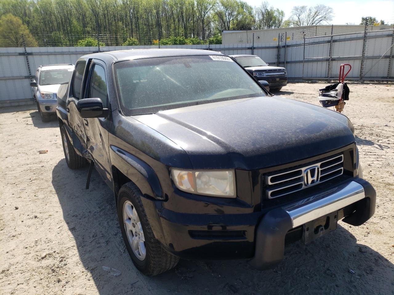 Photo 1 from auction – 2006 HONDA RIDGELINE with VIN 2HJYK16596H528898