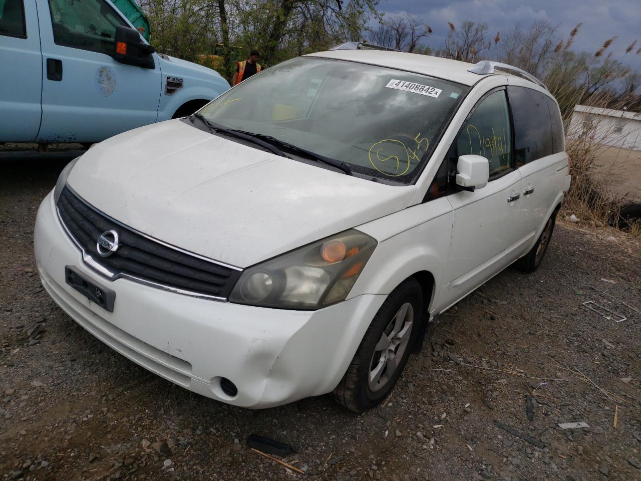 Photo 2 from auction – 2007 NISSAN QUEST S with VIN 5N1BV28U47N138372