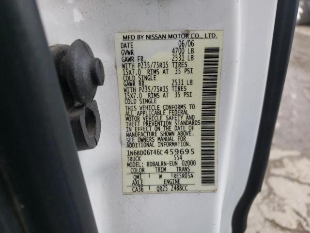 Photo 10 from auction – 2006 NISSAN FRONTIER K with VIN 1N6BD06T46C459695