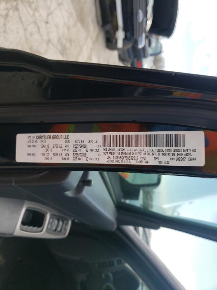 Photo 10 from auction – 2011 JEEP LIBERTY LI with VIN 1J4PN5GK7BW532912