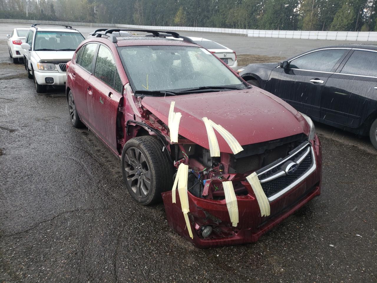 SUBARU IMPREZA SP 2015 with VIN JF1GPAY67F8254216 - Photo from auction